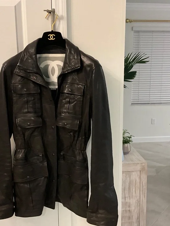 Chanel Leather Jacket - Picture 6 of 6